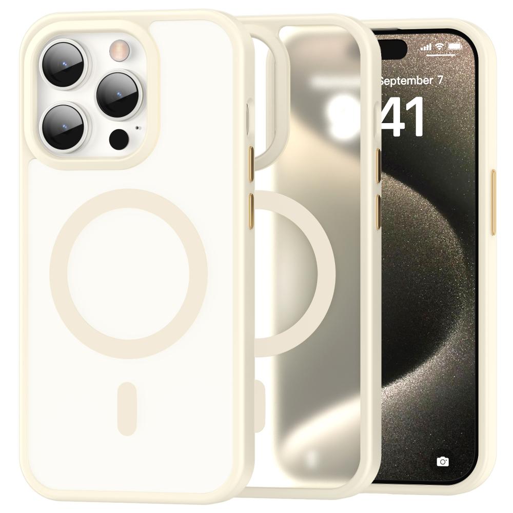 ColorPop ColorPop iPhone 15 Pro Max Skal CH MagSafe Matt Off White