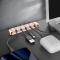 AHASTYLE AHASTYLE 5-Port Kabel Hållare/Organiserare I Aluminium/Silikon