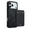 LC.IMEEKE LC.IMEEKE iPhone 17 Pro Max Skal Med Avtagbar Korthållare Läder