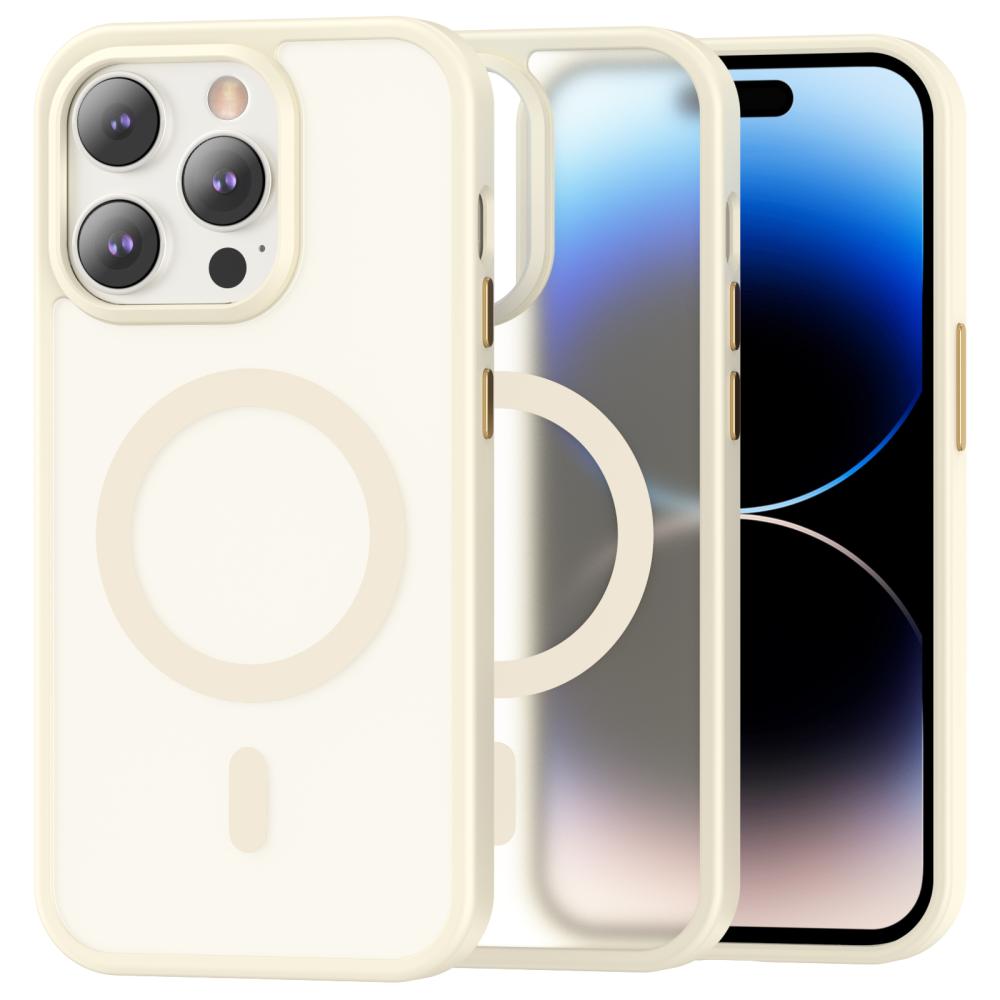 ColorPop ColorPop iPhone 14 Pro Skal CH MagSafe Matt Off White
