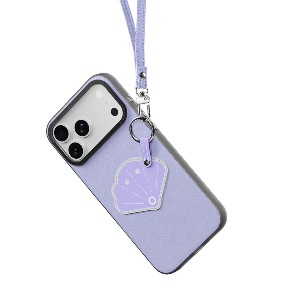 DUX DUCIS DUX DUCIS iPhone 18 Pro Max/17 Pro Max Skal PU-Läder Snäcka Lila