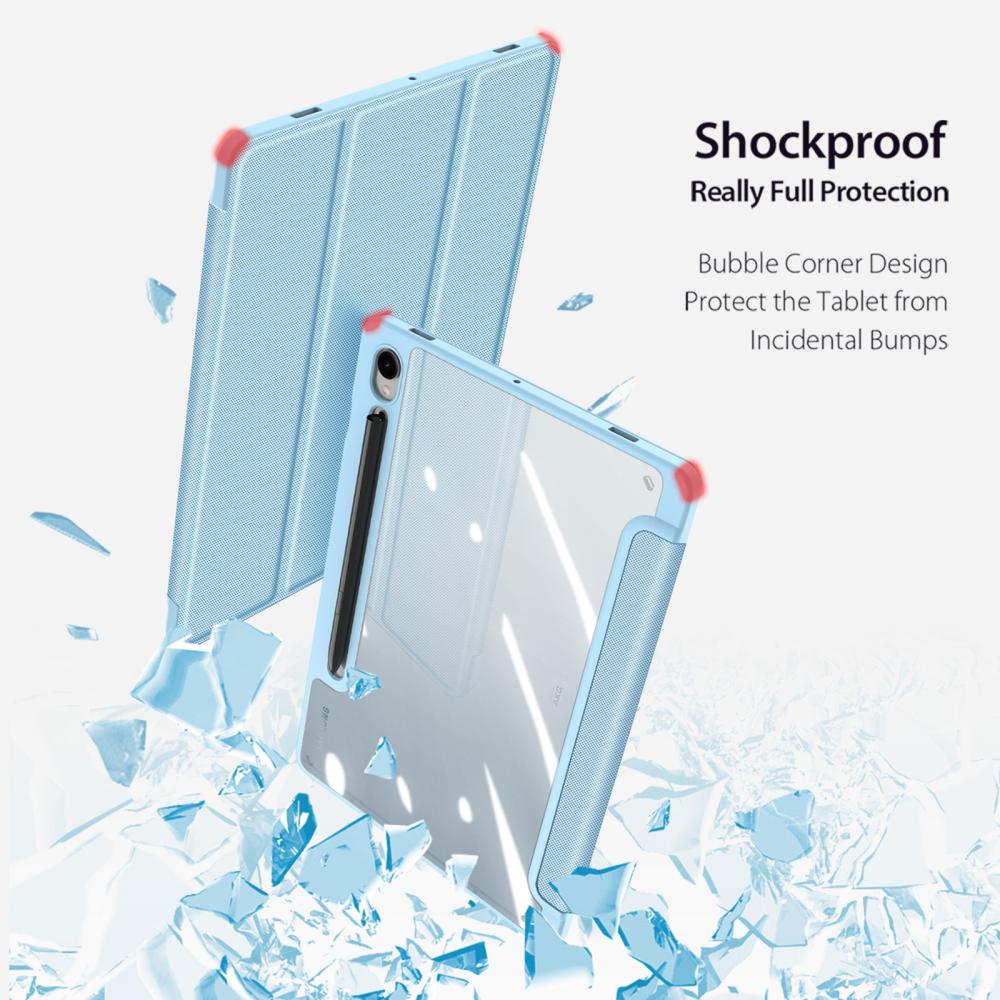DUX DUCIS DUX DUCIS Galaxy Tab S9 Fodral TOBY Tri-Fold Ljus Blå