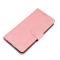  Motorola Moto G71 Fodral Skin Touch Läder Ljus Rosa