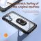  Samsung Galaxy A16 Skal Shockproof Ring Hybrid Svart