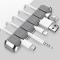 AHASTYLE AHASTYLE 5-Port Kabel Hållare/Organiserare I Aluminium/Silikon