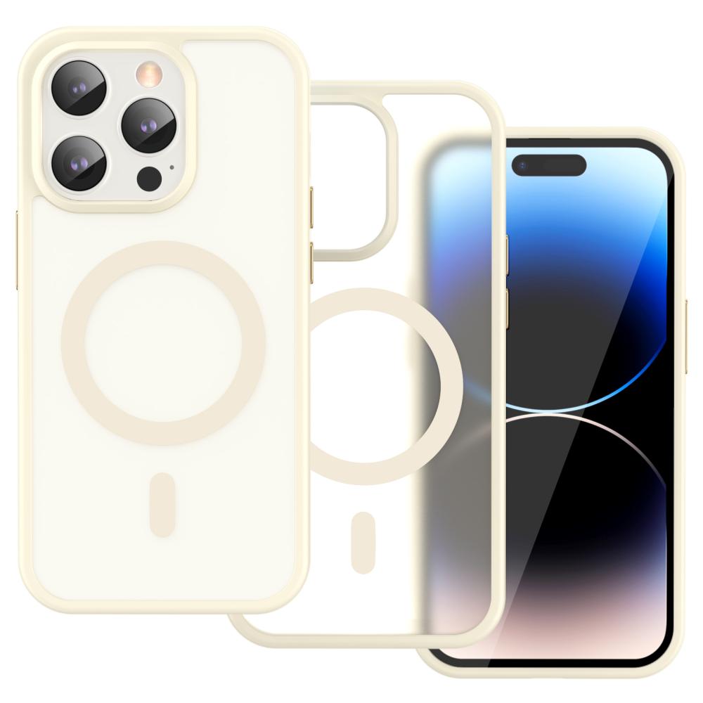 ColorPop ColorPop iPhone 14 Pro Skal CH MagSafe Matt Off White