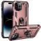  iPhone 14 Pro Max Skal Shockproof Hybrid Ring Roséguld