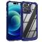  iPhone 15 Pro Skal Shockproof Hybrid Armor Blå