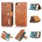 DG.MING iPhone 5/5S/SE 2016 - DG.MING 2in1 Magnet Fodral - Brun