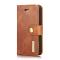 DG.MING iPhone 5/5S/SE 2016 - DG.MING 2in1 Magnet Fodral - Brun