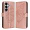  Samsung Galaxy A27 5G Fodral Fjäril Roséguld