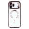  iPhone 17 Pro Max Skal MagSafe Electroplated TPU Rosa