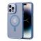  iPhone 14 Pro Skal MagSafe Hybrid Matt Baby Blue