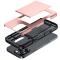  iPhone 16 Pro Skal Med Kortfack Hybrid Rosa