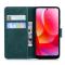  Motorola Moto G71 Fodral Skin Touch Läder Mörk Grön