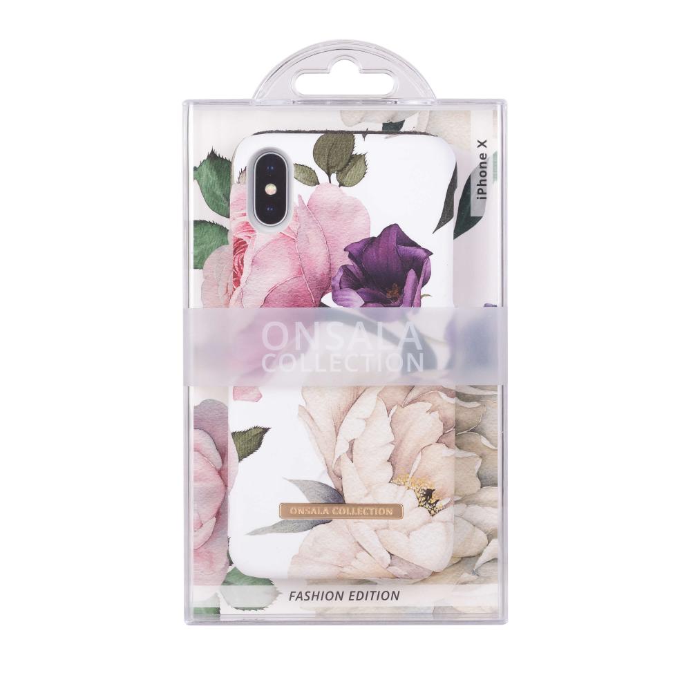 Onsala ONSALA iPhone X / Xs Mobilskal Soft Rose Garden