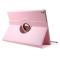  iPad Pro 12.9 (2015/2017) - 360° Rotation Fodral - Ljus Rosa