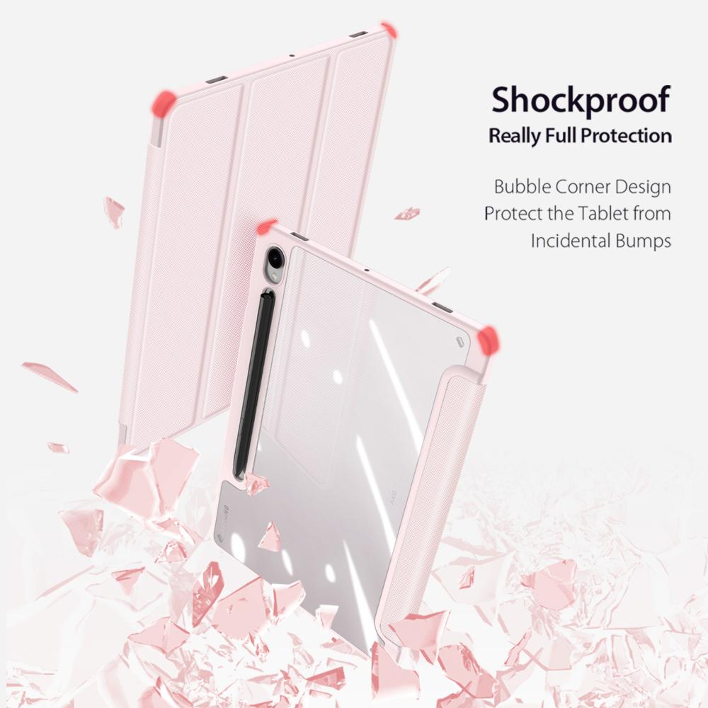 DUX DUCIS DUX DUCIS Galaxy Tab S9 Fodral TOBY Tri-Fold Rosa
