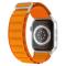 ColorPop Apple Watch 42/44/45/46/49 mm Armband Alpine Pro Loop Orange