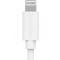 Smartline Smartline 2m USB-C - Lightning MFi Laddningskabel Vit