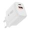 Tech-Protect Tech-Protect 45W PD QC3.0 Väggladdare USB-C / USB-A Vit
