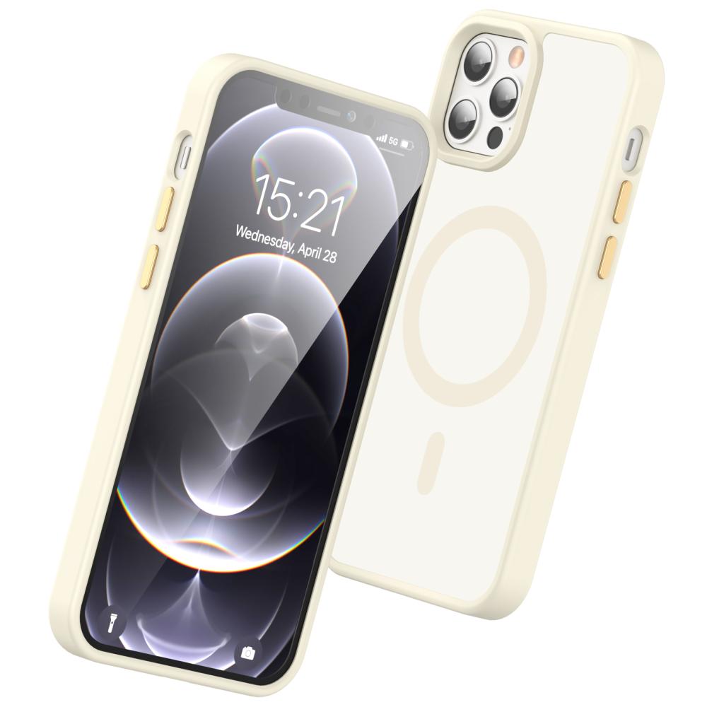 ColorPop ColorPop iPhone 12 Pro Max Skal CH MagSafe Matt Off White