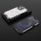  iPhone 14 Skal Shockproof Honeycomb Hybrid Vit