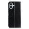  iPhone 17 Fodral Crazy Horse Läder Svart