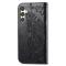  Samsung Galaxy A25 5G Fodral Läder Big Butterfly Svart