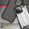  iPhone 13 Pro - Shockproof Hybrid Skal - Silver