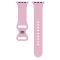 ColorPop Silikon Armband Butterfly Apple Watch 42/44/45/46/49 mm (S/M) Lavender