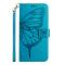  Samsung Galaxy A27 5G Fodral Fjäril Blå