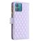 BINFEN BINFEN Motorola Edge 40 Neo 5G Fodral Multifunktionell Diamond Lila
