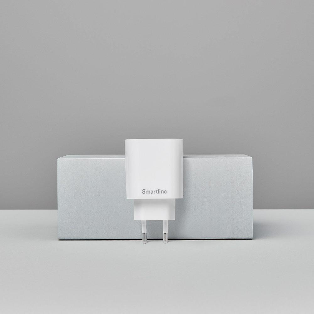 Smartline Smartline Väggladdare 2x USB-A 4.8A Vit