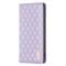 BINFEN BINFEN iPhone 15 Pro Max Fodral Diamond Flip Läder Lila
