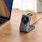 Tech-Protect Tech-Protect 3in1 15W Qi MagSafe Vikbar Laddare Space Grey