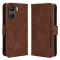  Xiaomi Redmi 13C 4G Fodral Med Avtagbart Kortfodral Brun