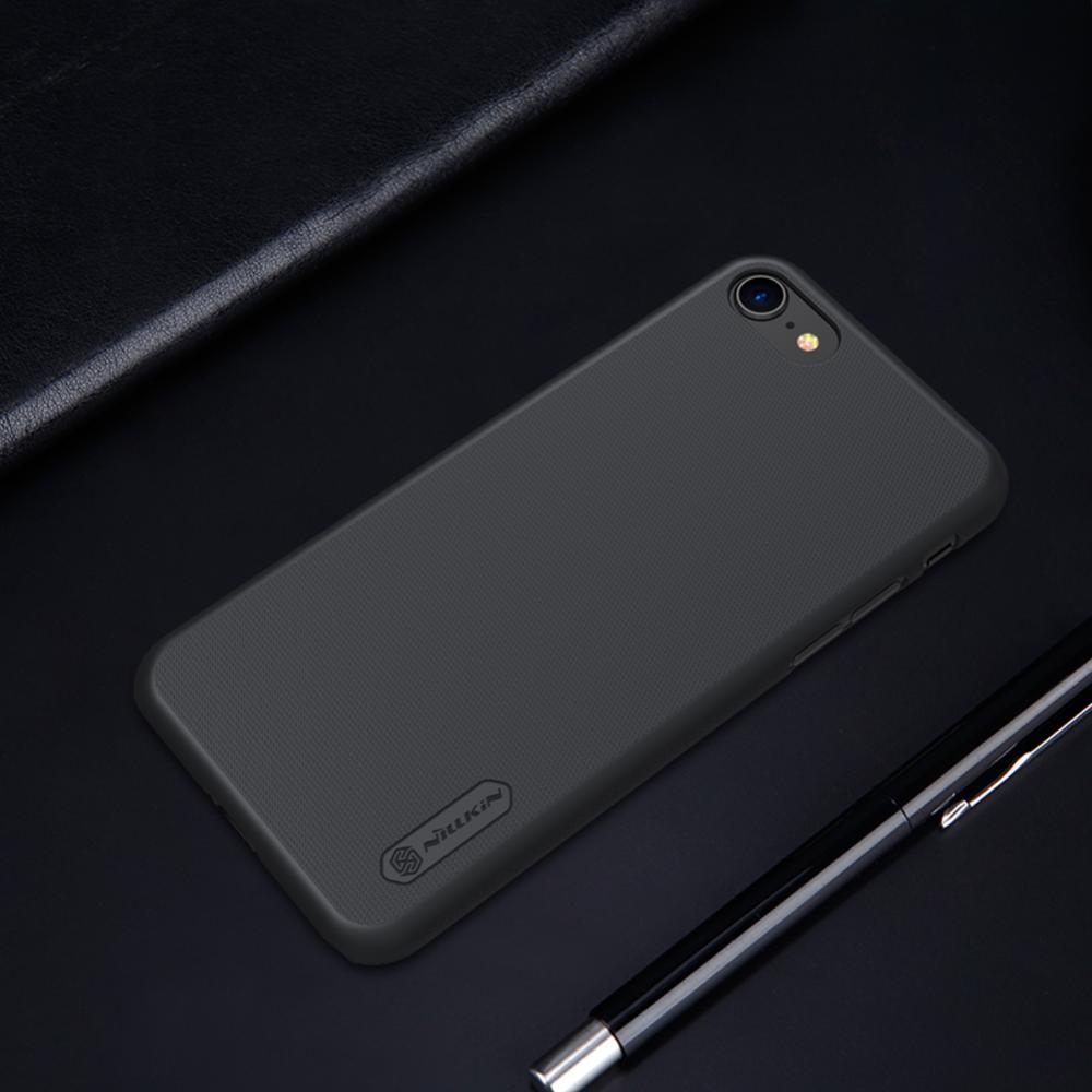 NILLKIN NILLKIN iPhone 7/8/SE Skal Frosted Shield Svart