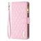 BINFEN BINFEN Motorola Edge 40 Neo 5G Fodral Multifunktionell Diamond Rosa