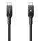 Spigen Spigen 1.5m 100W USB-C - USB-C Kabel Svart