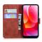  Motorola Moto G71 Fodral Skin Touch Läder Brun