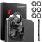 NORTHJO NORTHJO iPhone 14 Pro/Pro Max/15 Pro/Pro Max Linsskydd 2-PACK Svart