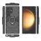  Samsung Galaxy S24 Ultra Skal Ring Hybrid Svart