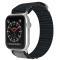 ColorPop Apple Watch 42/44/45/46/49 mm Armband Alpine Pro Loop Svart/Grå