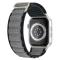 ColorPop Apple Watch 42/44/45/46/49 mm Armband Alpine Pro Loop Svart/Grå