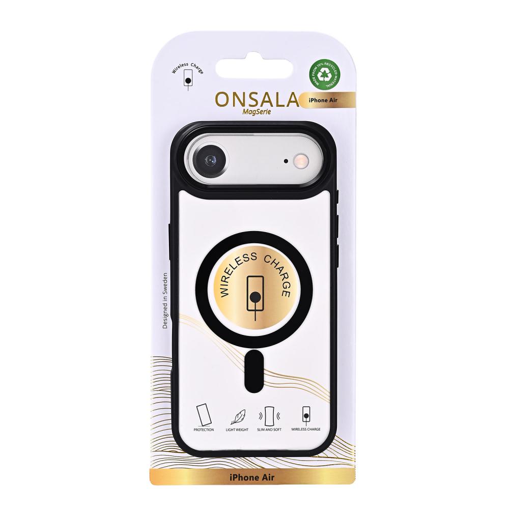 Onsala Onsala iPhone Air Skal MagSafe Bumper Svart/Transparent