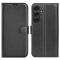  Samsung Galaxy S25 Plus Fodral Litchi Läder Svart