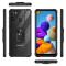  Samsung Galaxy A21 - Shockproof Hybrid Ring Skal - Svart