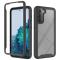  Samsung Galaxy S21 - 360° Shockproof Hybrid Skal - Svart