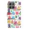  Motorola Moto G86 Power/G86 5G Fodral Med Tryck Ugglor